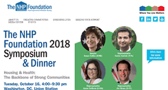 Desktop Screenshot of nhpfoundation.org