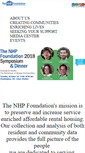 Mobile Screenshot of nhpfoundation.org